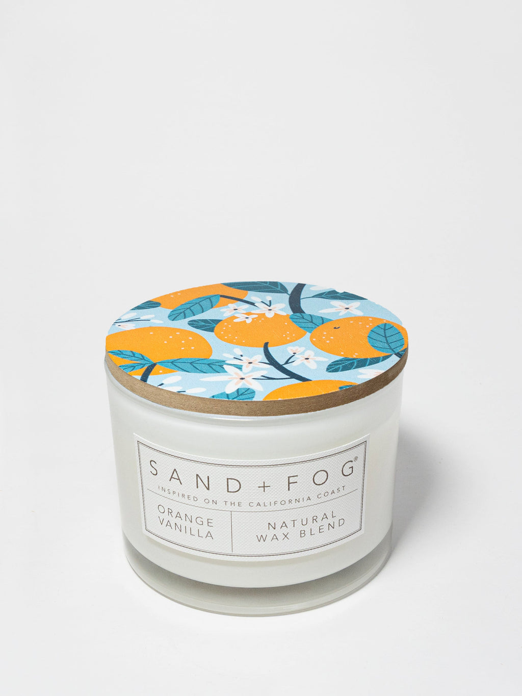 Orange Vanilla Hand-poured 12 oz scented candle