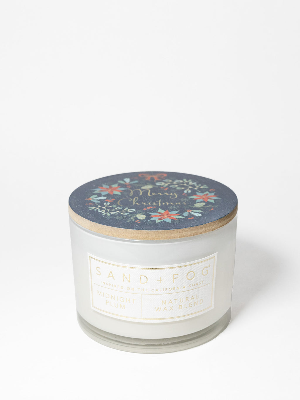 Midnight Plum Hand-poured 12 oz scented candle