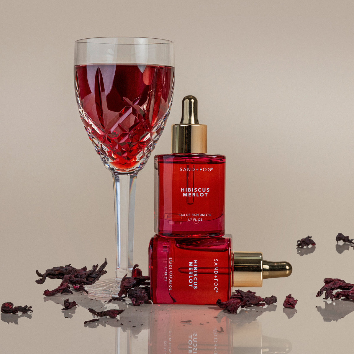 Hibiscus Merlot Long-lasting 50ml Perfume Oil Dropper